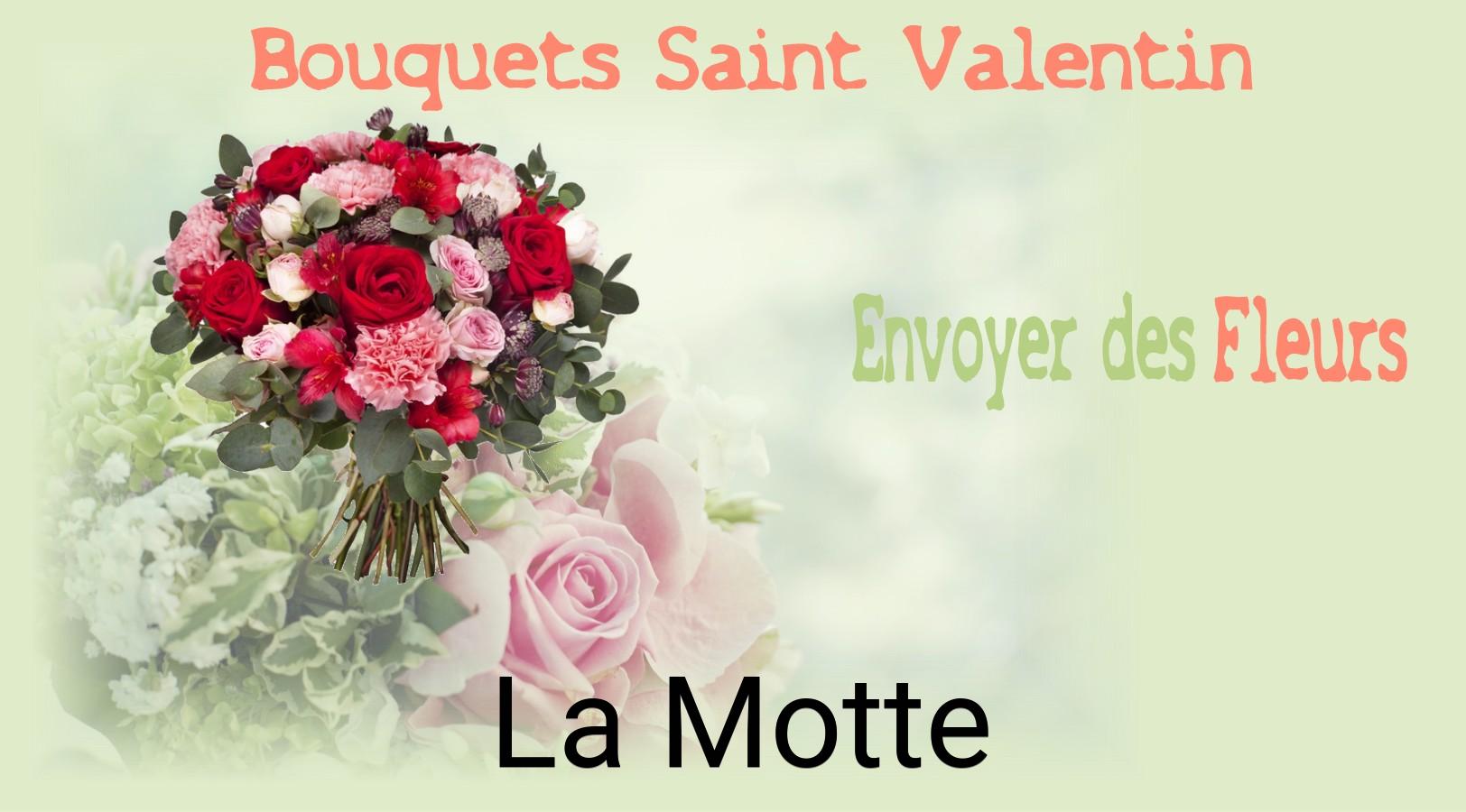 Roses de Saint-Valentin livrées à La Motte